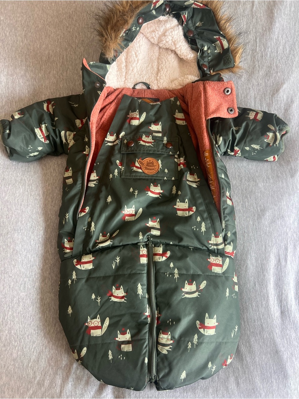 Souris Mini Bunting suit